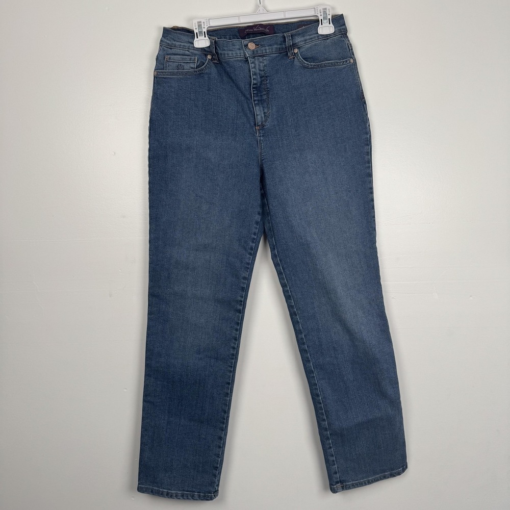 Gloria Vanderbilt Jeans Womens 12 (31x29) Amanda Classic Fit High Rise Tapered